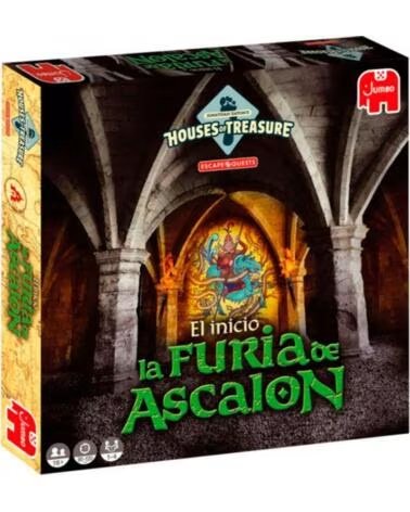 JUMBO Juego de mesa escape quest el inicio - la furia de ascalon pegi 16