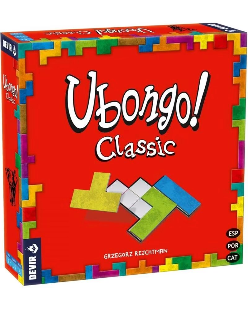 DEVIR Juego de mesa ubongo version trilingue pegi 8