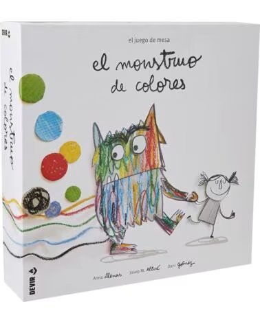 DEVIR Juego de mesa el monstruo de colores pegi 3