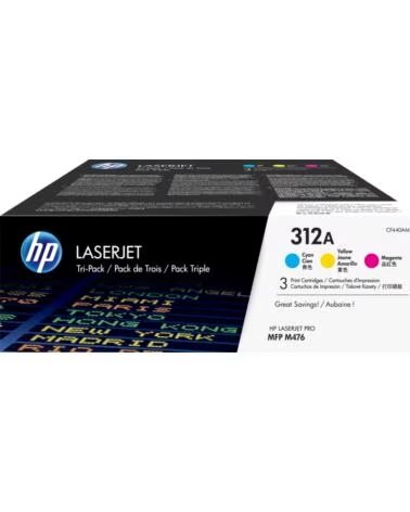 HP Multipack 312a cian - magenta - amarillo