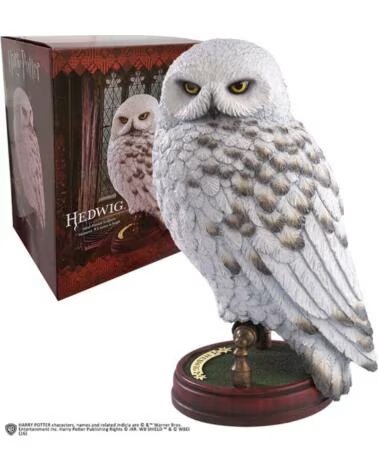 THE NOBLE COLLECTION Figura harry potter criaturas magicas estatua resina hedwig 24 cm