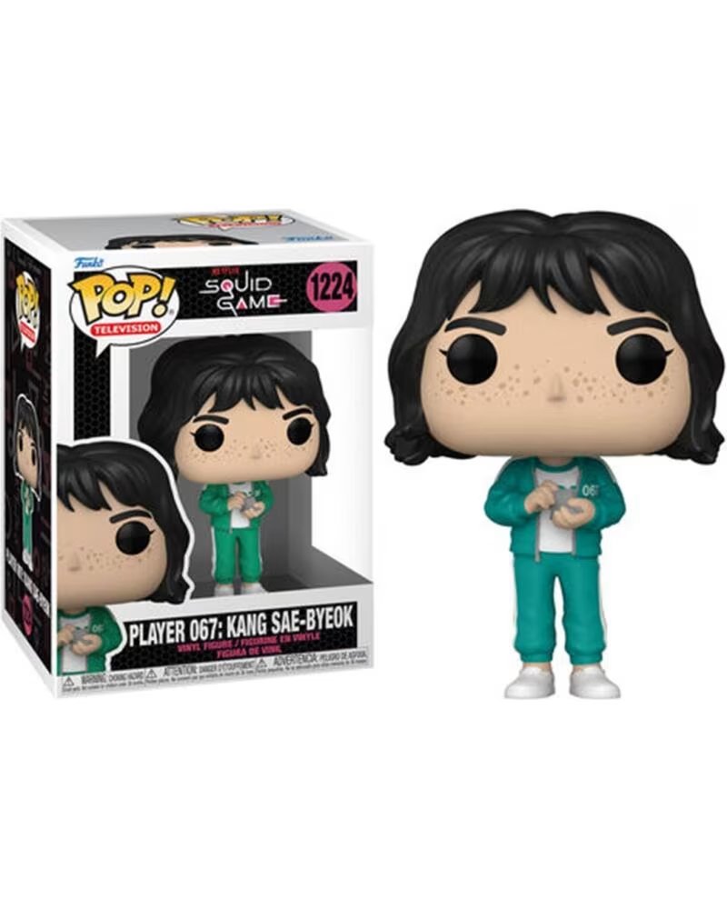 FUNKO pop series tv el juego del calamar jugador sae - byeok 067 64797