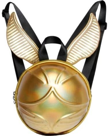 KARACTERMANIA Mochila sphere harry potter snitch dorada