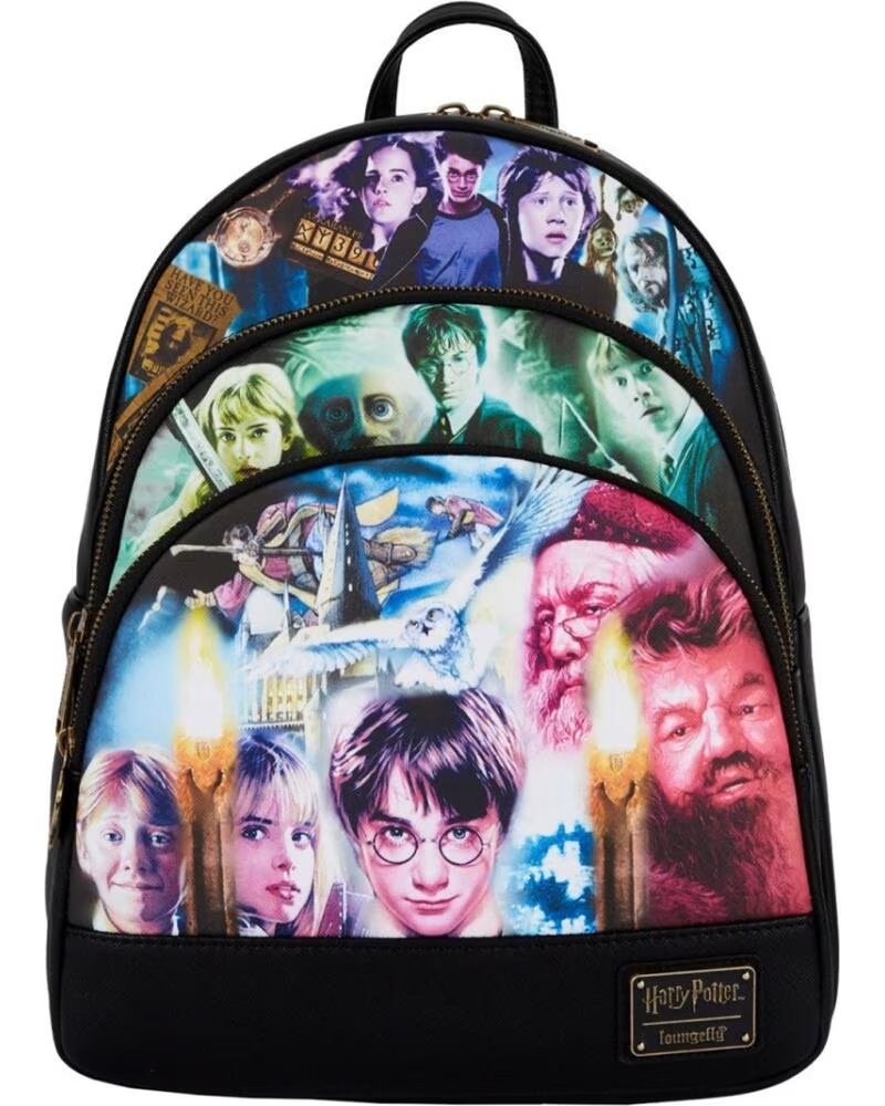 LOUNGEFLY Mochila escenas harry potter