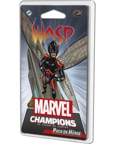 ASMODEE Juego de mesa marvel champions wasp 60 cartas pegi 14