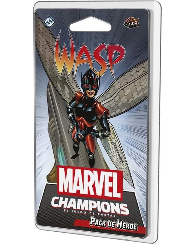 ASMODEE Juego de mesa marvel champions wasp 60 cartas pegi 14