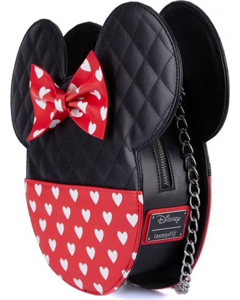 LOUNGEFLY Bolso disney mickey minnie reversible