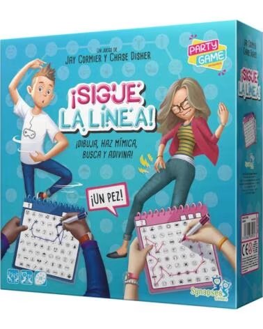ASMODEE Juego de mesa sigue la linea pegi 10