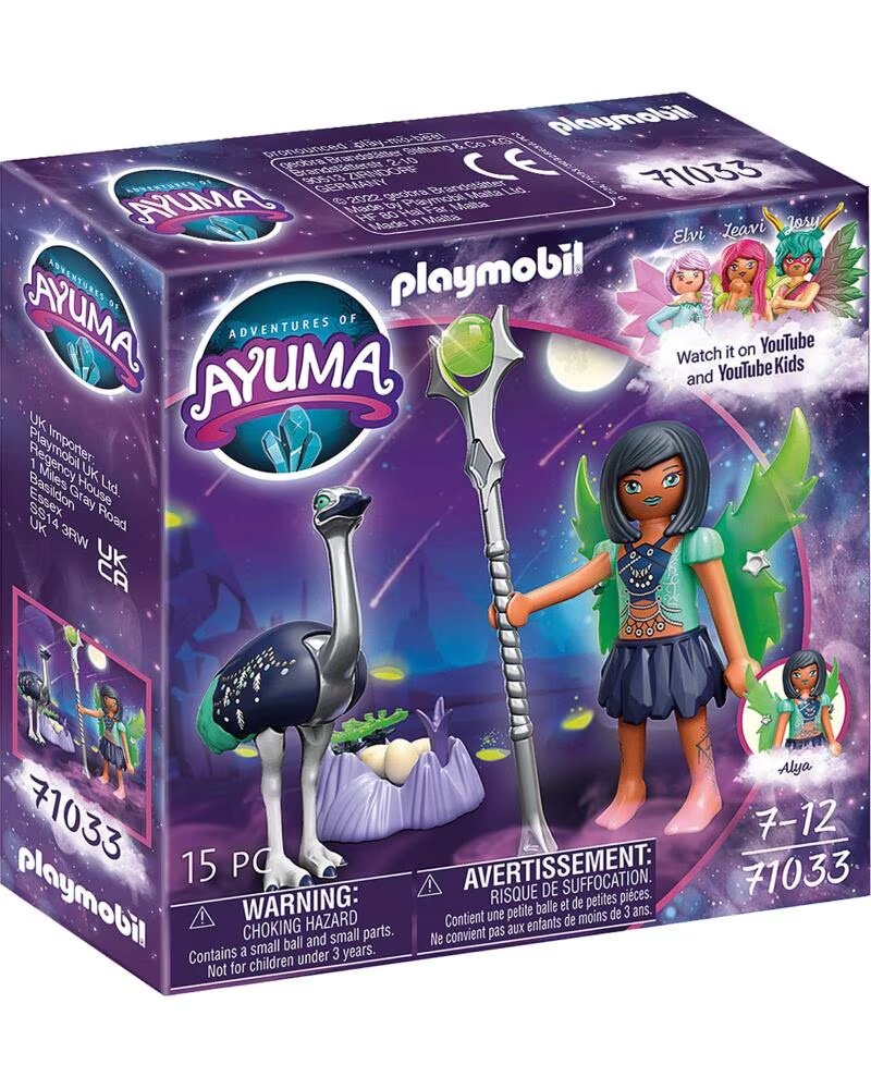 PLAYMOBIL ayuma moon fairy con animal del alma