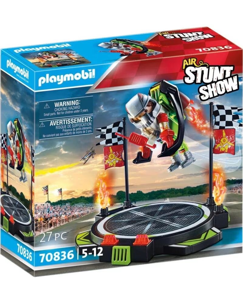 PLAYMOBIL air stuntshow mochila propulsora