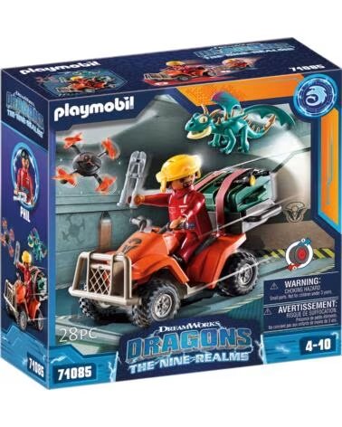 PLAYMOBIL dragones nine realms icaris quad