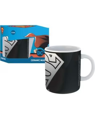 GB EYE Taza ceramica dc comic superman estilo negro