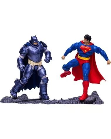 MCFARLANE TOYS Pack 2 figuras collector multipack superman vs armored batman