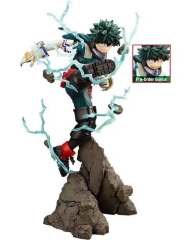 KOTOBUKIYA Figura my hero academia artfxj izuku midoriya ver 2 bonus edition 29 cm