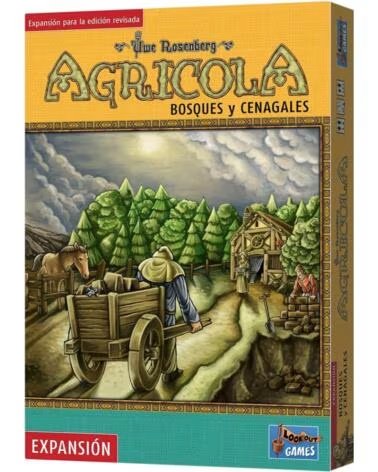 ASMODEE Juego de mesa agricola bosques y cenagales pegi 12