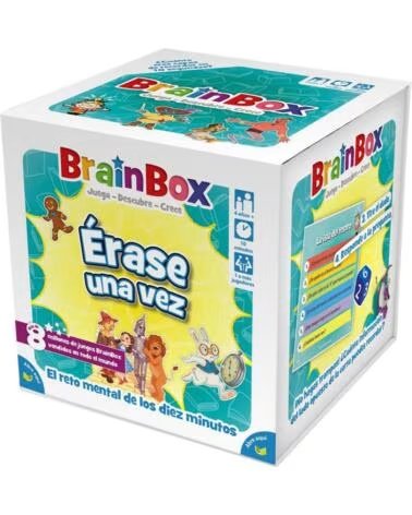 ASMODEE Juego de mesa brainbox erase una vez pegi 4
