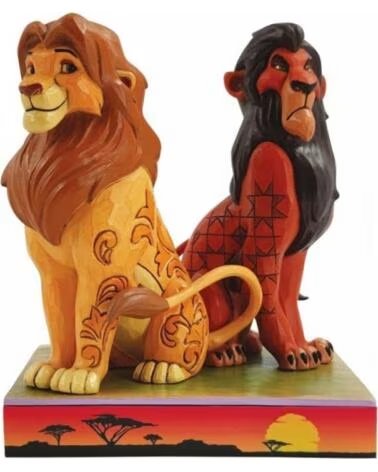 ENESCO Figura disney el rey leon simba y scar