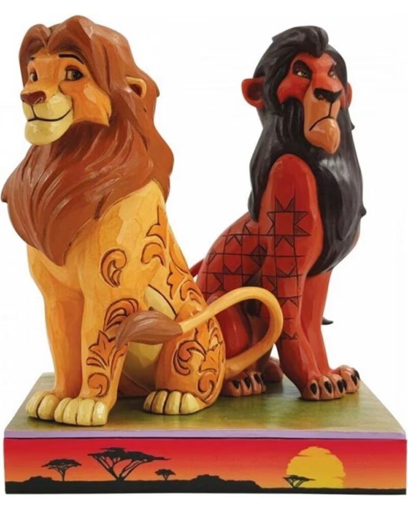 ENESCO Figura disney el rey leon simba y scar