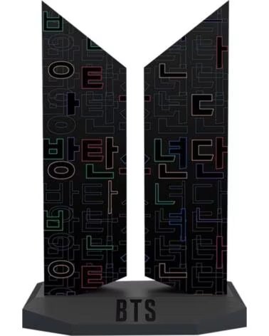 SIDESHOW Estatua premium bts logo hangeul edition 18 cm
