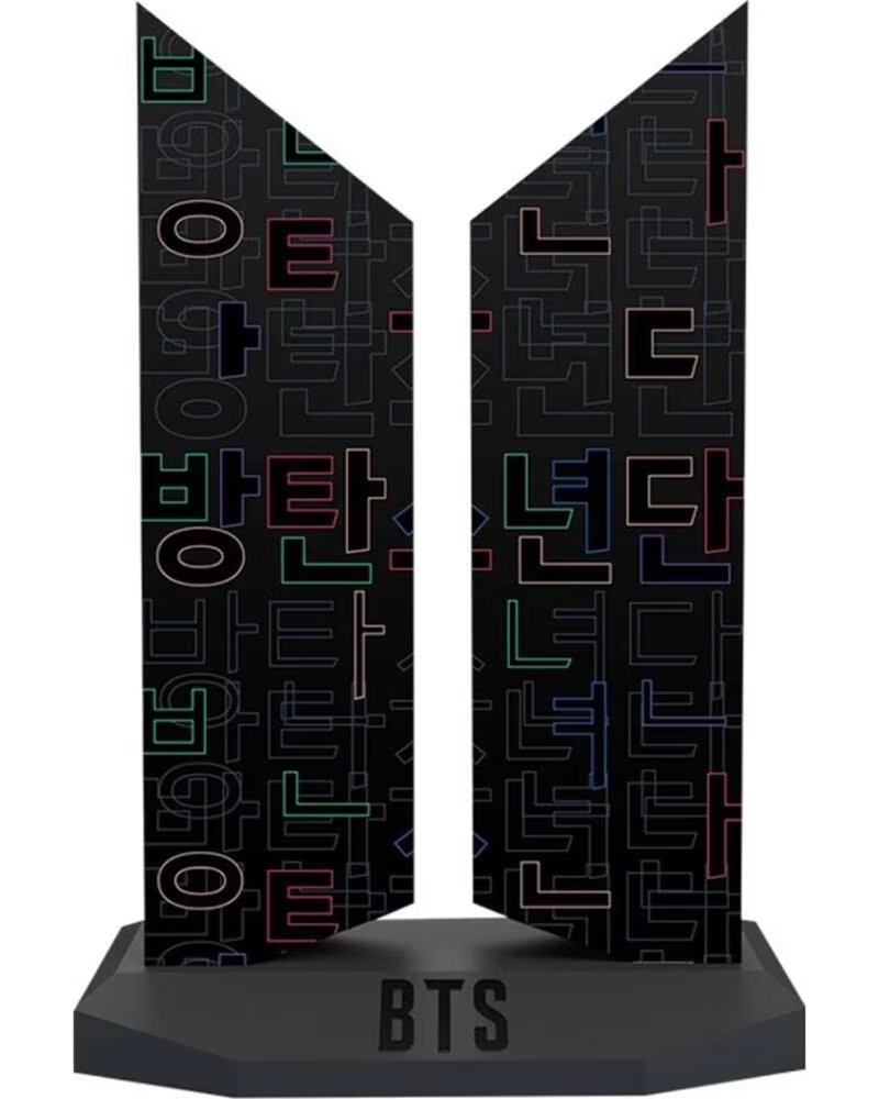 SIDESHOW Estatua premium bts logo hangeul edition 18 cm