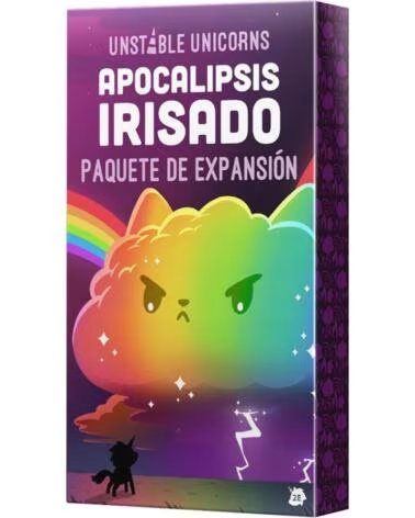 ASMODEE Juego de mesa unstable unicorns apocalipsis irisado pegi 8