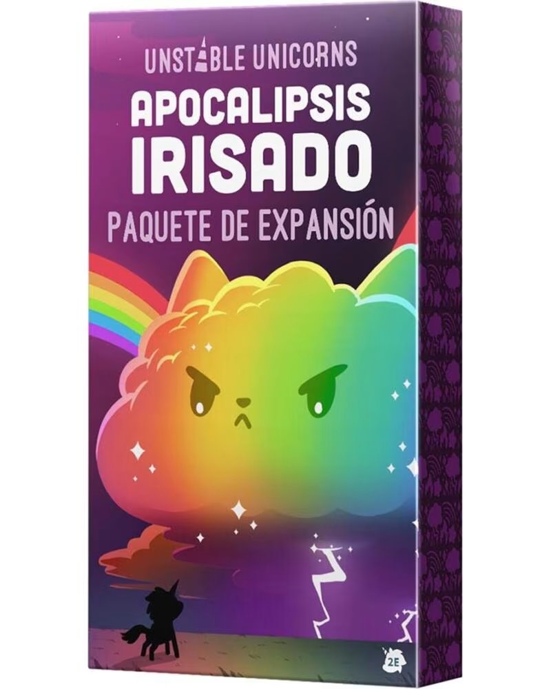 ASMODEE Juego de mesa unstable unicorns apocalipsis irisado pegi 8