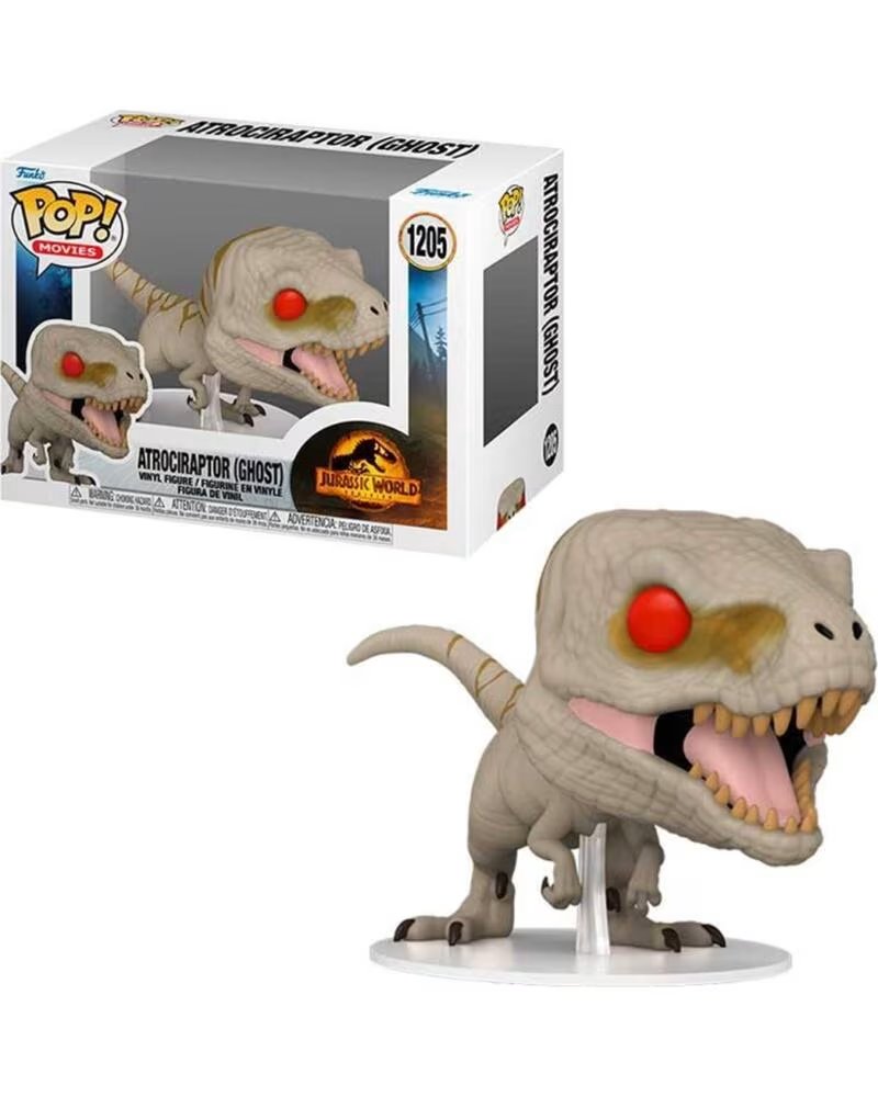 FUNKO pop cine jurassic park jurassic world 3 atrociraptor ghost