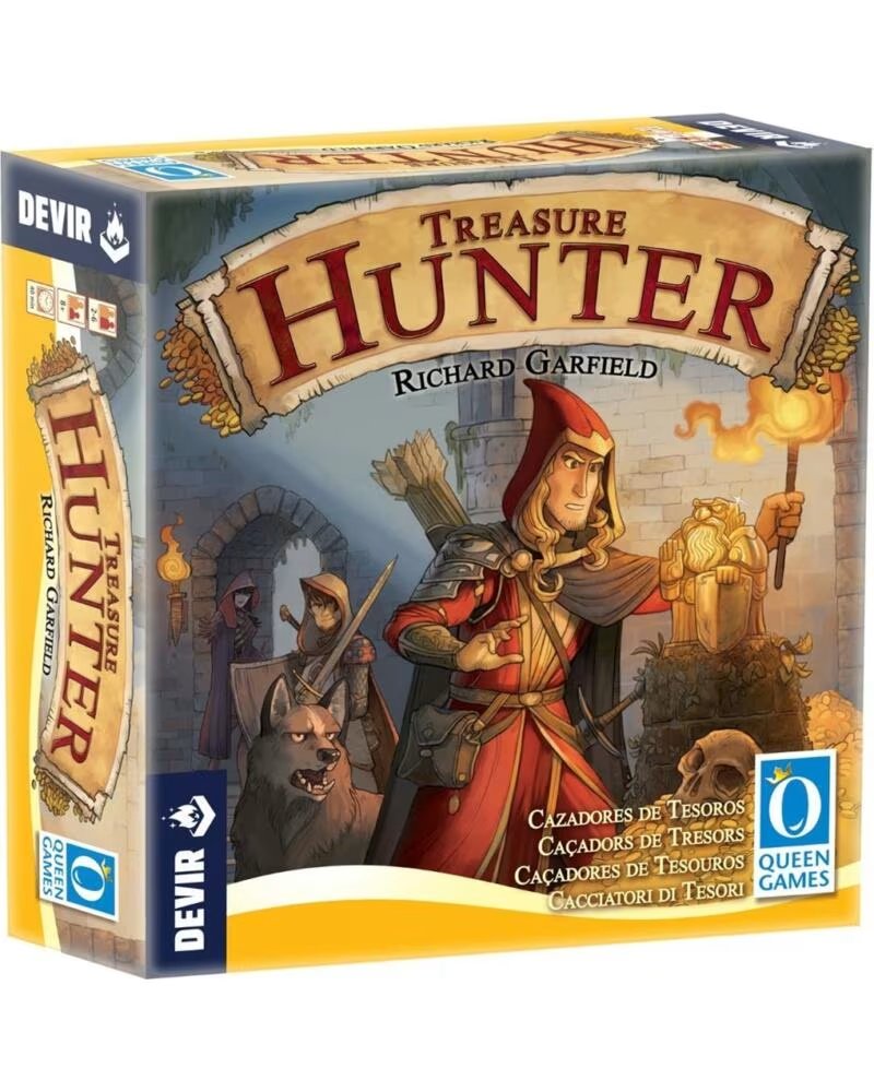DEVIR Juego de mesa treasure hunters pegi 8