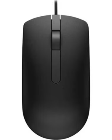 DELL Mouse raton ms116 optico botones scroll 1000ppp usb negro