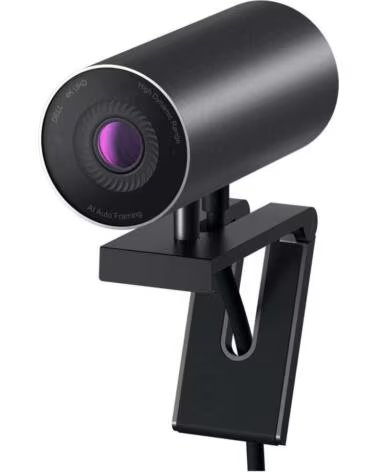 DELL Webcam ultrasharp wb7022 - demea 4k uhd - 8 3mpx - usb