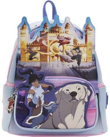 LOUNGEFLY Mini mochila la leyenda de korra team korra