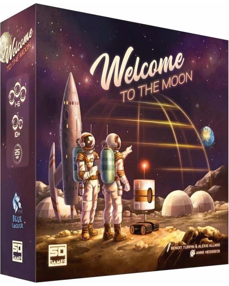SD GAMES Juego de mesa welcome to the moon pegi 10