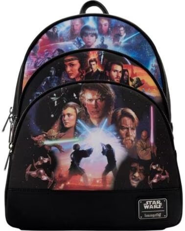 LOUNGEFLY Mini mochila star wars trilogia 2