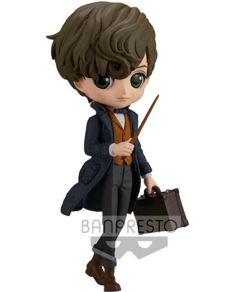 BANPRESTO Figura q posket animales fantasticos newt scamander ver a