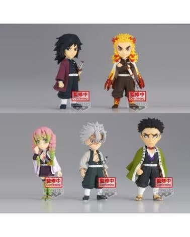 BANPRESTO Figura world collectable demon slayer kimetsu no yaiba vol 5 surtido 7cm 1 unidad aleatoria