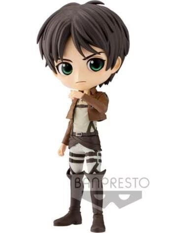 BANPRESTO Figura q posket shingeki no kyojin eren yeager ver b