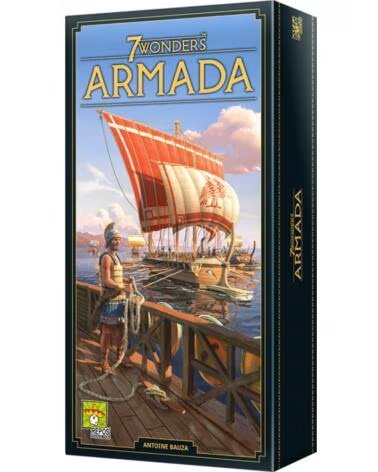 ASMODEE Juego de mesa 7 wonders armada nueva edicion pegi 10