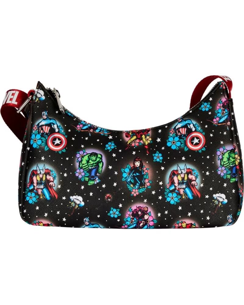 LOUNGEFLY Bolso funko marvel avengers tattoo shoulder bag