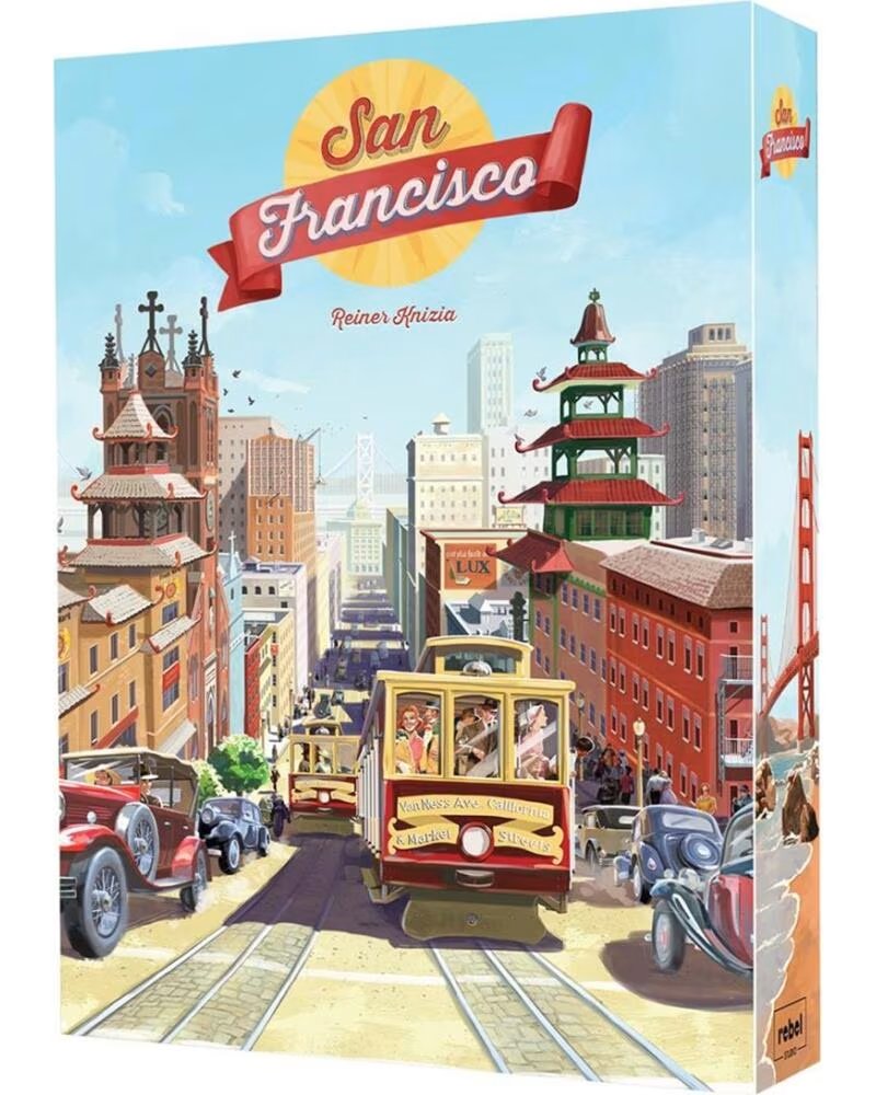 ASMODEE Juego de mesa san francisco pegi 12