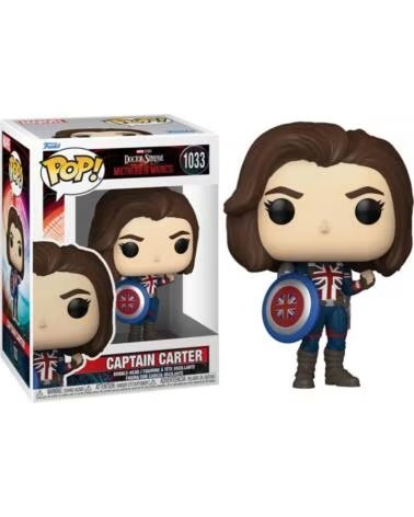 FUNKO pop marvel doctor strange multiverso de la locura capitana carter 62408
