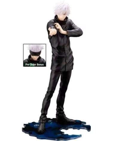 KOTOBUKIYA Figura jujutsu kaisen satoru gojo artfxj bonus edition 25 cm