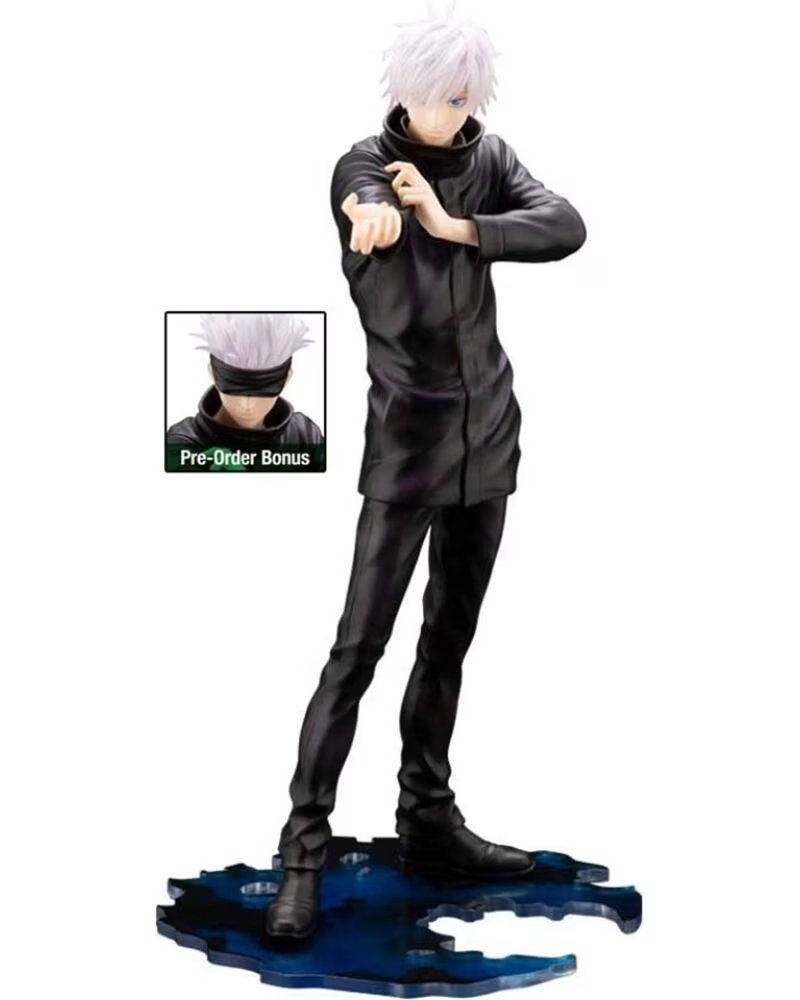 KOTOBUKIYA Figura jujutsu kaisen satoru gojo artfxj bonus edition 25 cm