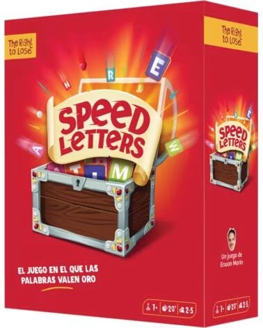ASMODEE Juego de mesa speed letters pegi 7
