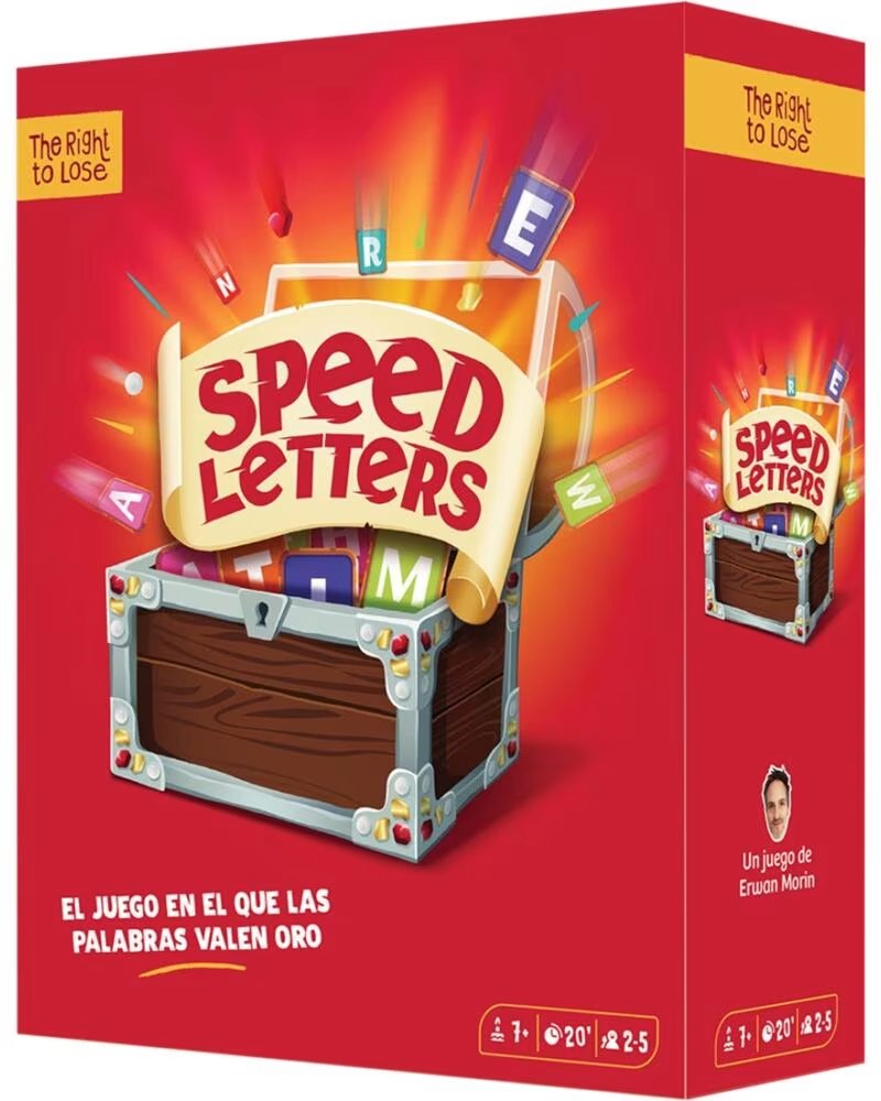 ASMODEE Juego de mesa speed letters pegi 7