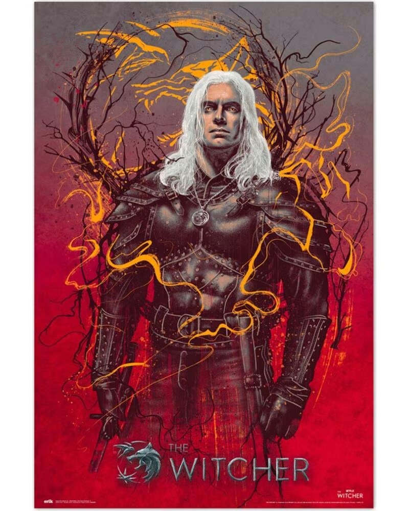 GRUPO ERIK Poster the witcher 2 gerald de rivia