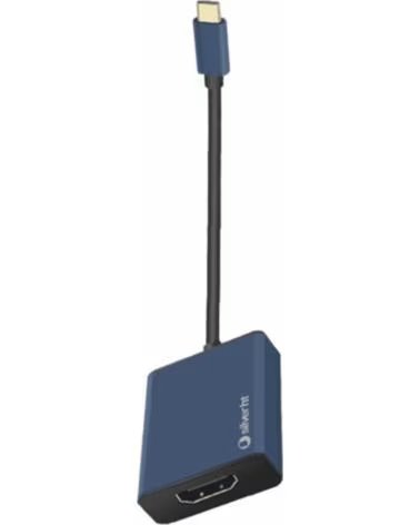 SILVER HT Adaptador logan usb tipo c a hdmi 4k azul marino