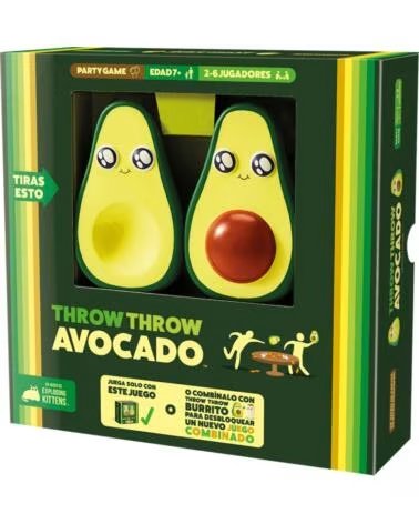 ASMODEE Juego de mesa throw throw avocado pegi 7