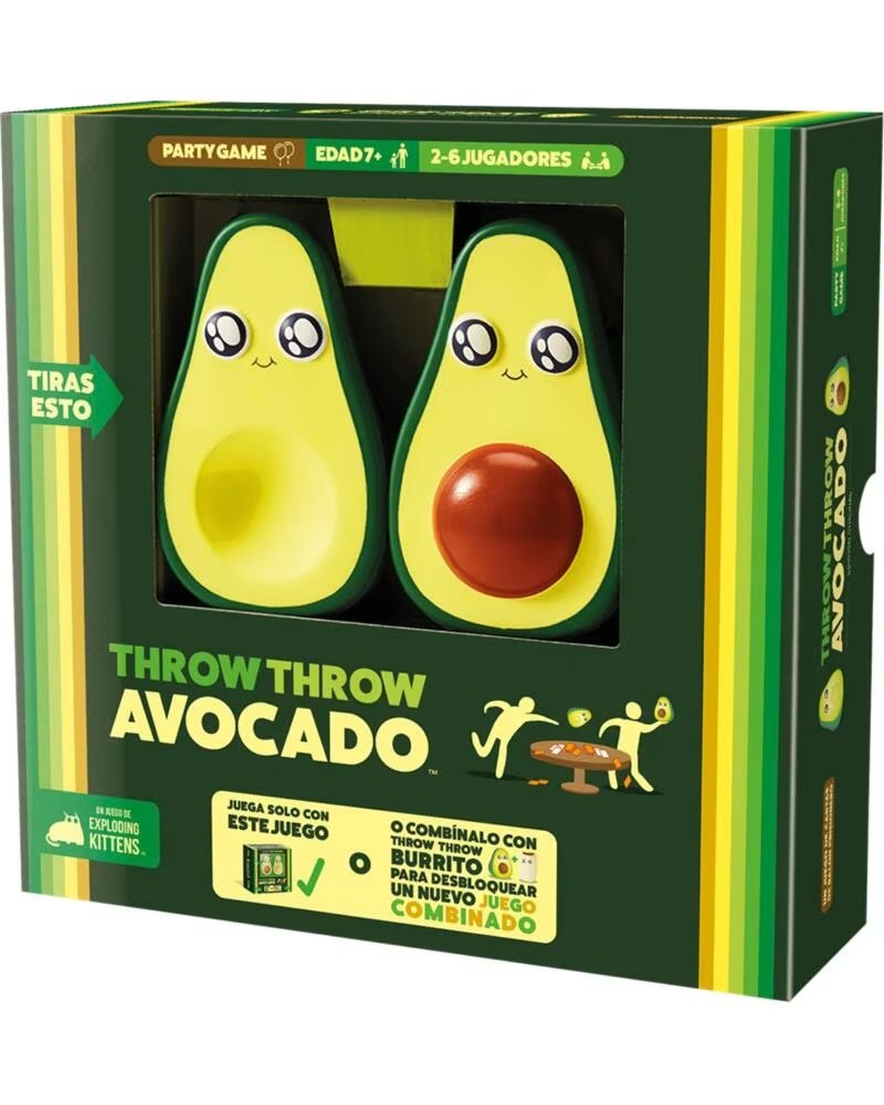 ASMODEE Juego de mesa throw throw avocado pegi 7
