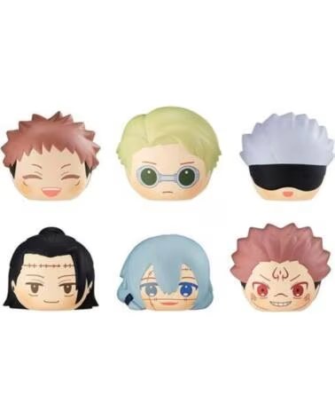 MEGAHOUSE Pack 6 figuras antiestres jujutsu kaisen gekijouban squeeze bread
