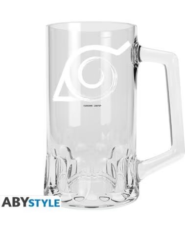 ABYSTYLE Jarra cristal naruto - konoha logo